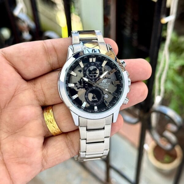 Casio- EDIFICE EFR 303 World Map - Image 3