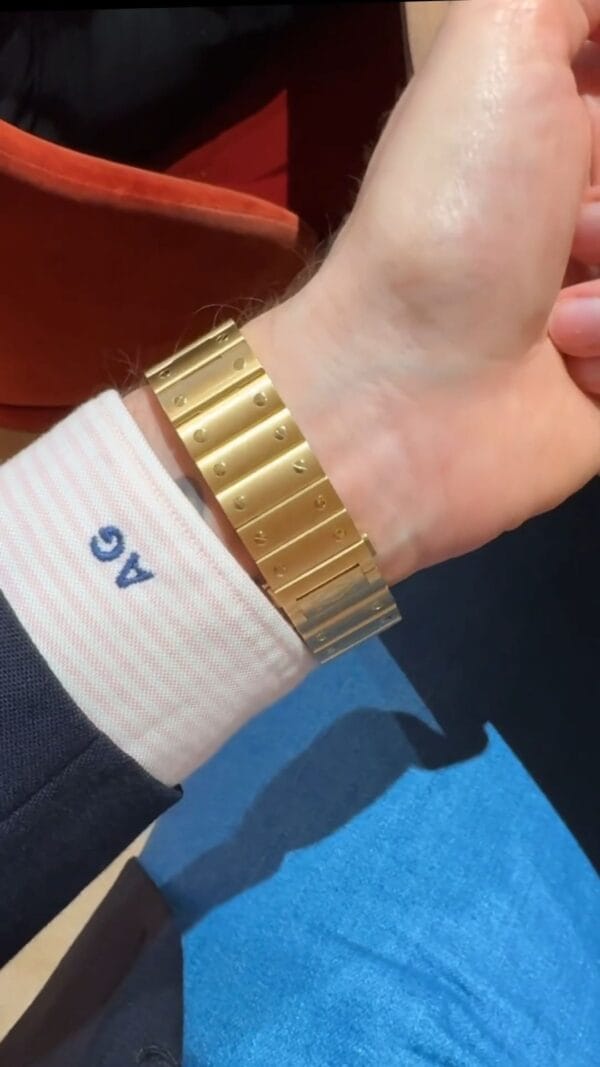 Cartier Santos Yellow Gold Automatic Machinery - Image 2