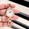 Fossil- Women's Golden Chain with White Dial Wristwatch - Image 2