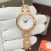 Fossil- Women's Golden Chain with White Dial Wristwatch - Image 5