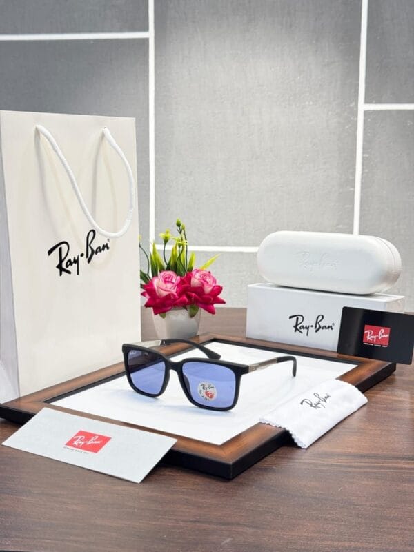 RAYBAN- Premium Black Blue Sunglasses