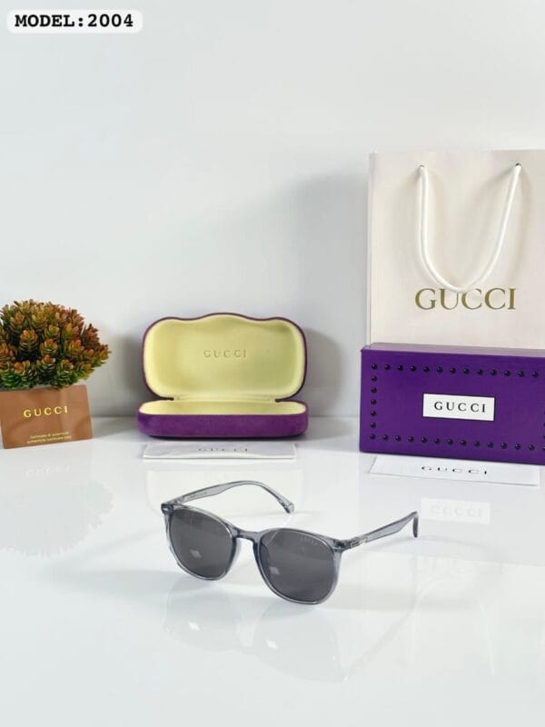 GUCCI- Premium Quality Grey Sunglasses