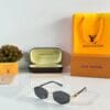 LOUIS VUITTON- Premium Gold Black Sunglasses - Image 5