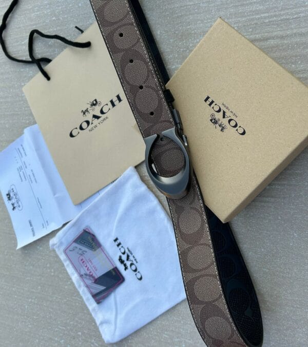 COACH- Premium Reversible belt all Size - Image 8