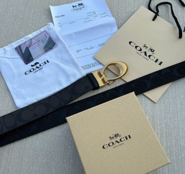 COACH- Premium Reversible belt all Size - Image 6