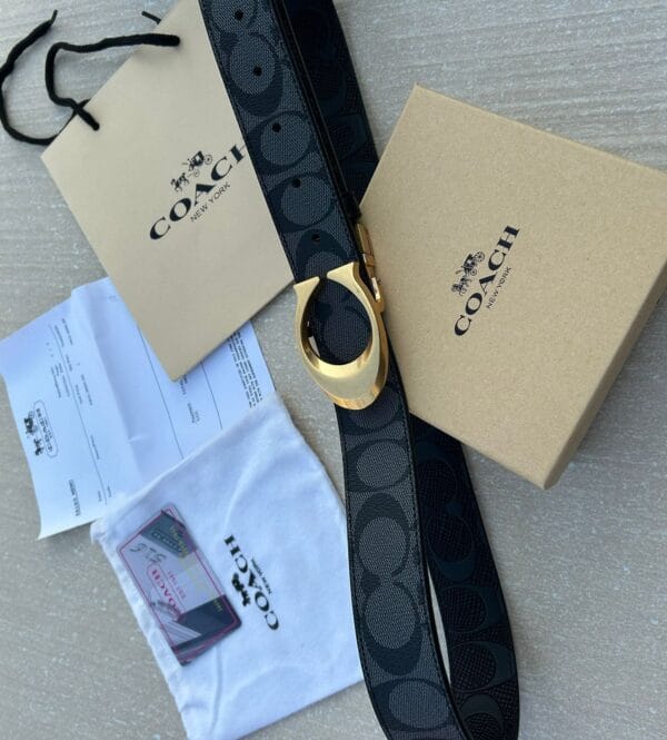 COACH- Premium Reversible belt all Size - Image 3