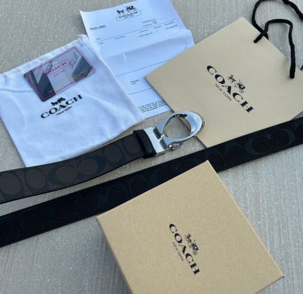 COACH- Premium Reversible belt all Size - Image 2