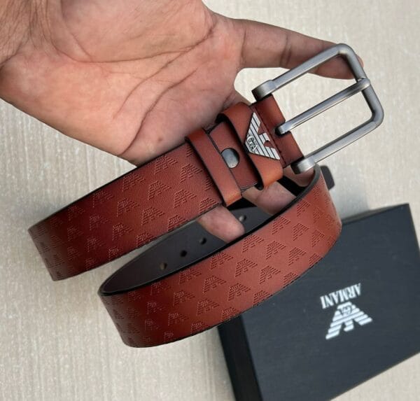 ARMANI - Premium Leather belt - Image 3