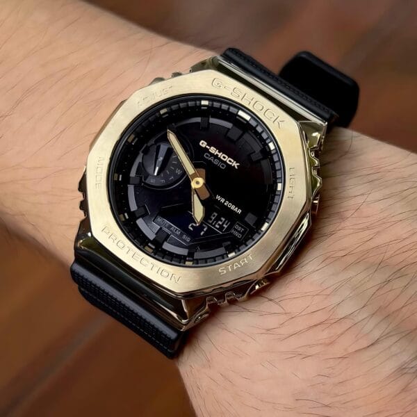 G-shock - GM 2100 Black & Gold 1599 - Image 2