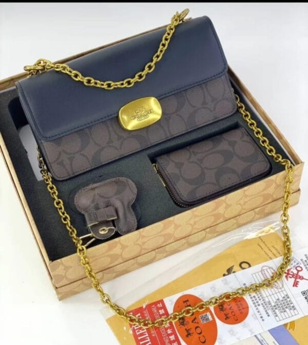 Coach Eliza Flap Crossbody Premium GIFT Combo bag - Image 3