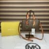 Michael Kors Emma Medium Premium Stachel Bag With Box