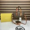 Michael Kors Emma Medium Premium Stachel Bag With Box