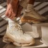 Balenciaga Triple S Clear Sole Beige