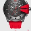 Diesel DZ4427 Japanese Quartz Machinery Silicon Strap Men's Watch - Image 2