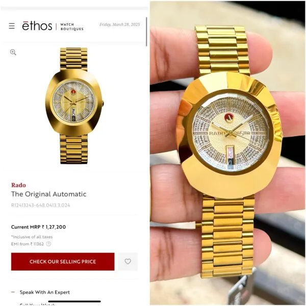 Rado Premius Original Automatic Mens Watch - Image 5