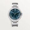 Cartier Ballon Blue De Cartier Metal Blue Automatic Men's Watch