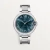 Cartier Ballon Blue De Cartier Metal Blue Automatic Men's Watch