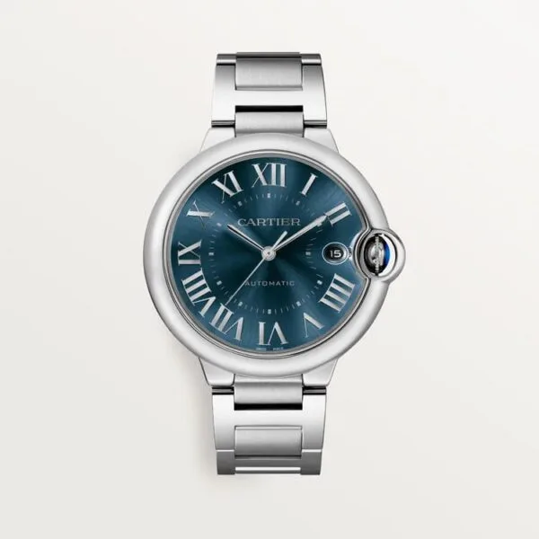 Cartier Ballon Blue De Cartier Metal Blue Automatic Men's Watch