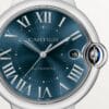 Cartier Ballon Blue De Cartier Metal Blue Automatic Men's Watch - Image 6