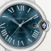 Cartier Ballon Blue De Cartier Metal Blue Automatic Men's Watch - Image 6