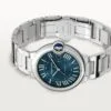 Cartier Ballon Blue De Cartier Metal Blue Automatic Men's Watch - Image 5