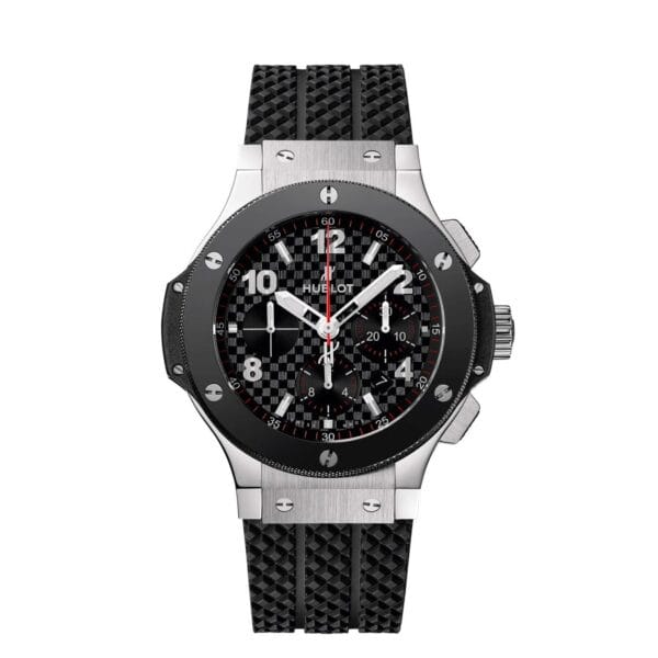 Hublot Big Bang Silver Black Chronograph Men's Watch