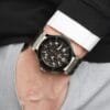 Hublot Big Bang Silver Black Chronograph Men's Watch - Image 2