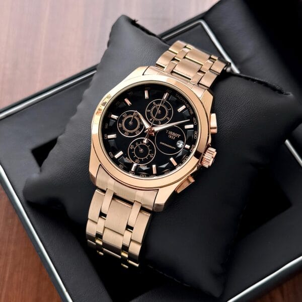 Tissot Couturier Rose Gold Premium Mens' watch