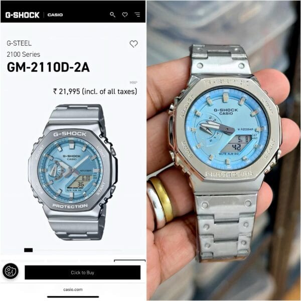 G-Shock GM2110 Original Model Men's Wear - Image 2