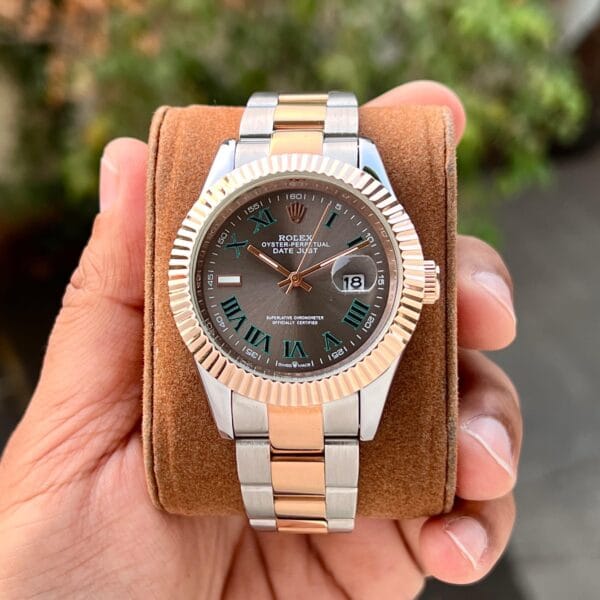 Rolex Premium DateJust Everose Men's watch