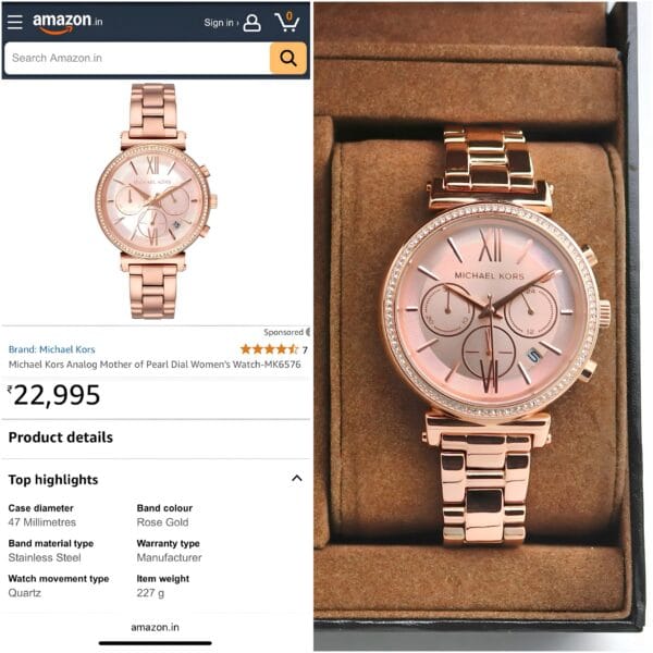 Michael Kors Premius Sofie Women's watch - Image 4