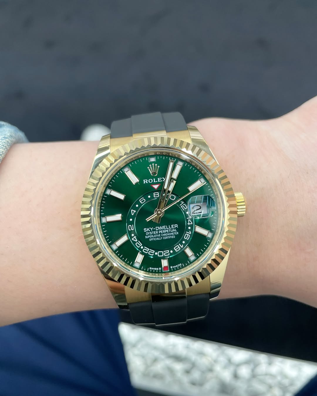 Role_x Oyster perpetual Sky Dweller