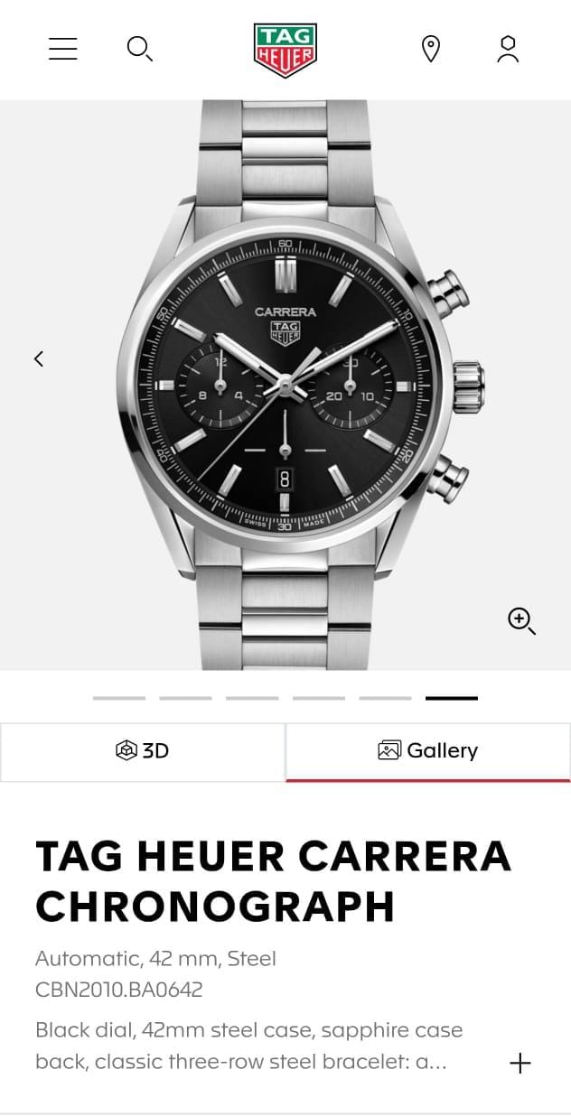 Tag_heuer Carrera 02 Chronograph