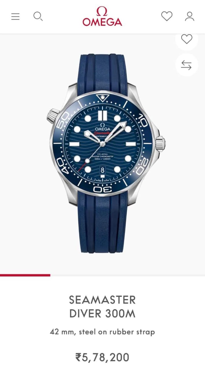 Omeg_a seamaster diver 300M automatic