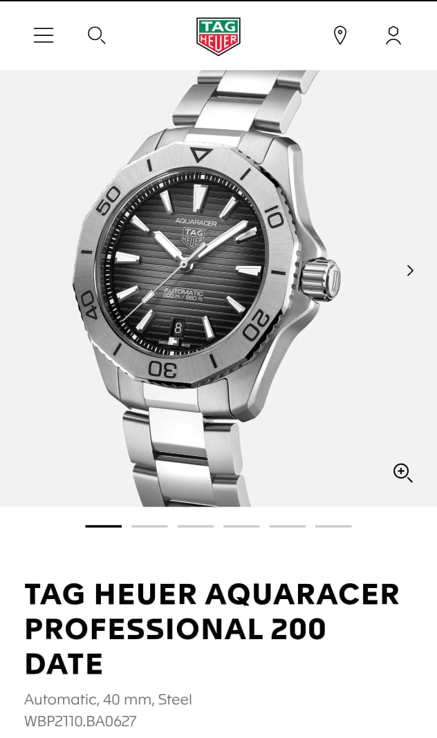 Tag_Heuer Aquaracer 200 professional Solargraph Automatic Grey