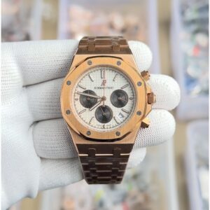 Audemars pigeu_t royal oak chronograph copper white