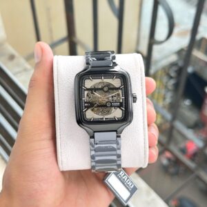 Rad_o True Square Automatic Ceramic Black-Copper