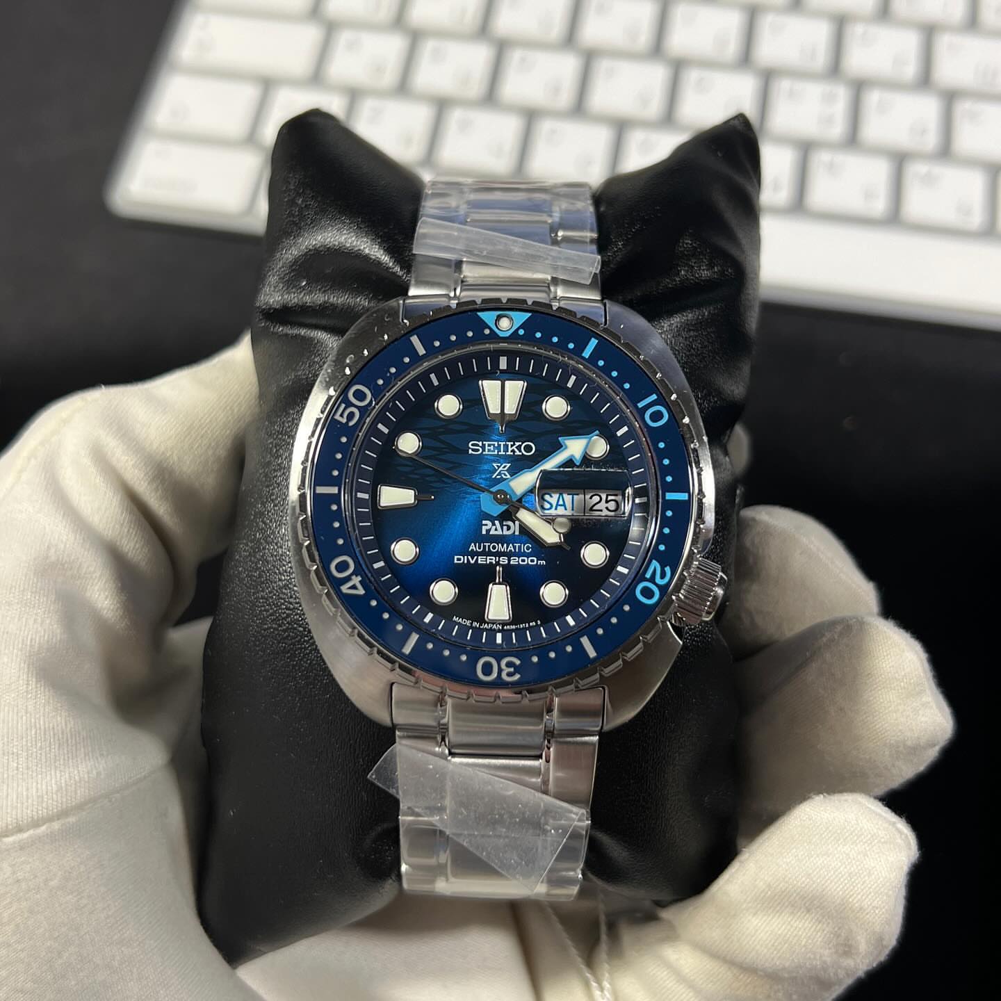 Seiko Padi Srp789 Turtle Pepsi Semi-ETA