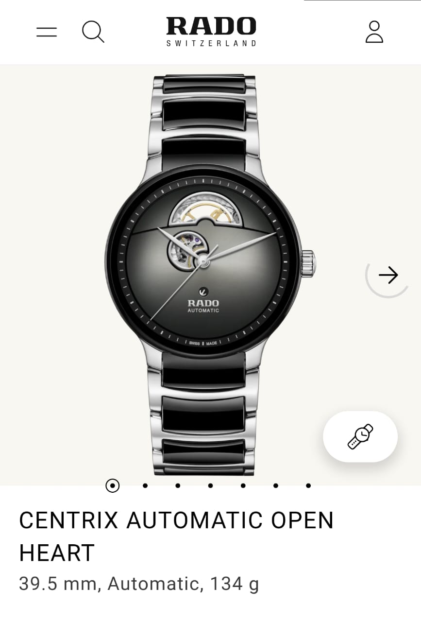 Rad_o Centrix Automatic Open Heart Japan Brown