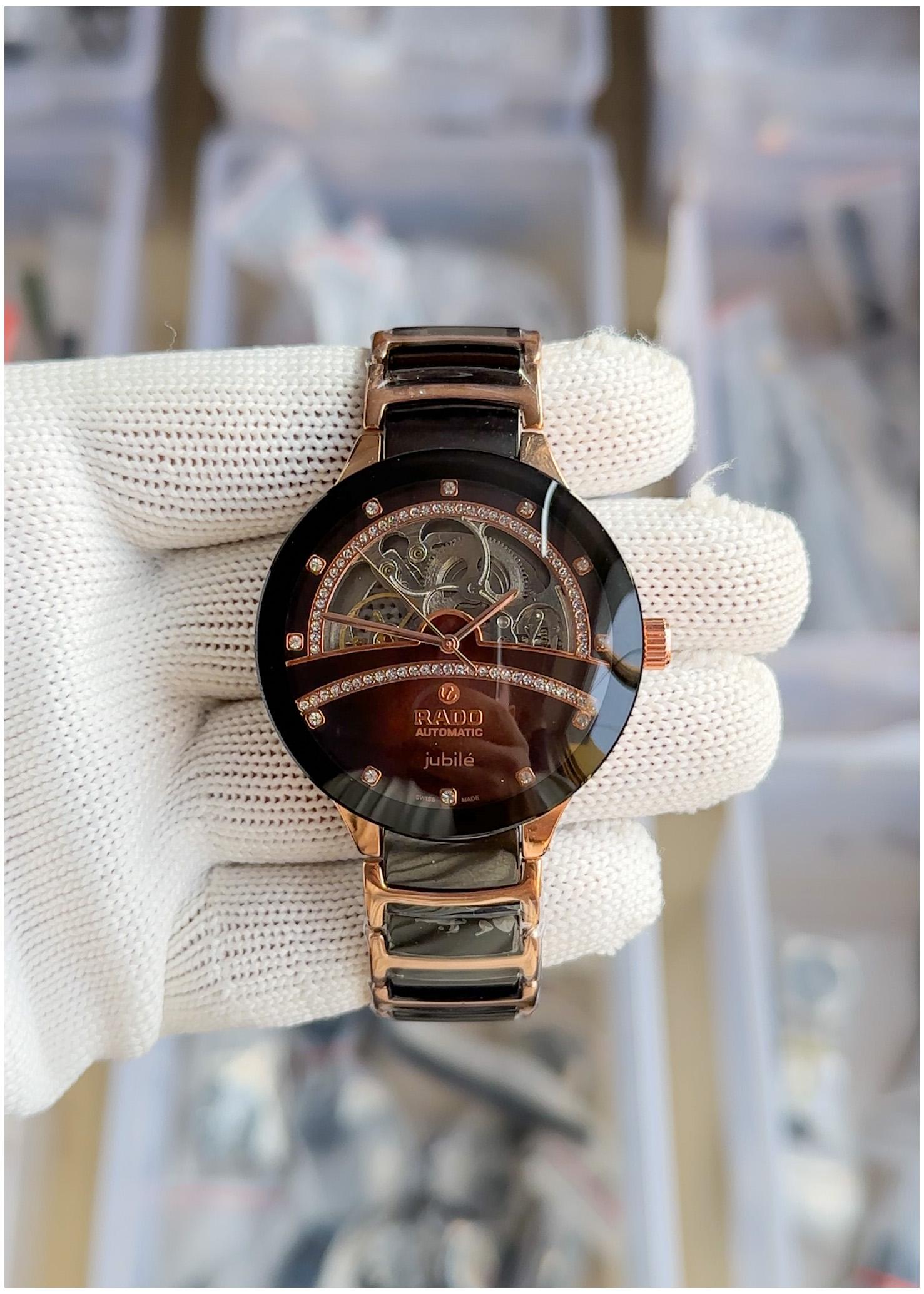 Rad_o Centrix Automatic Open Heart Japan Copper-Black