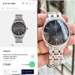 Tisso_t chemin des tourelles automatic Black