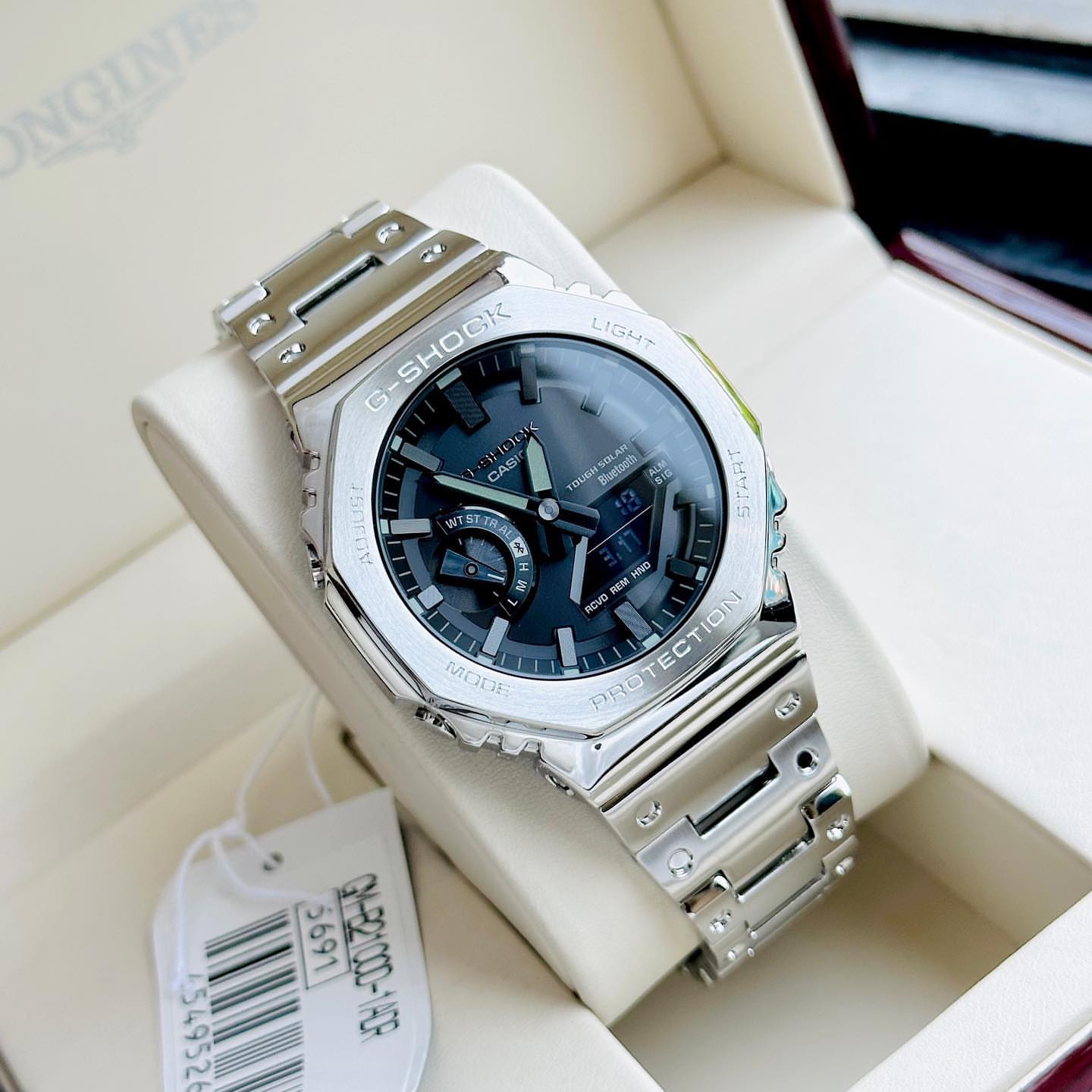 Casio G Shock Gmb2100 Japan silve back