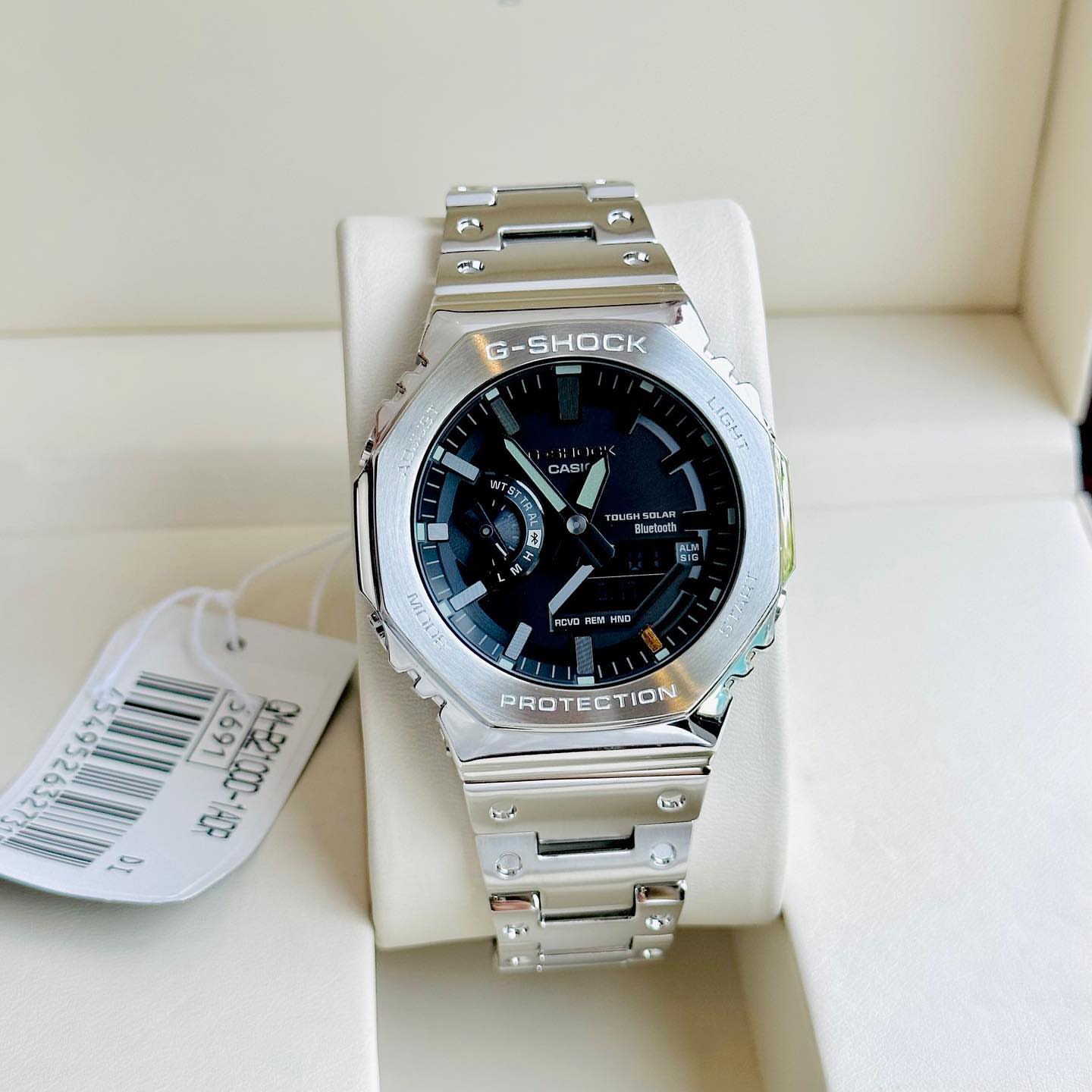 Casio G Shock Gmb2100 Japan silve back
