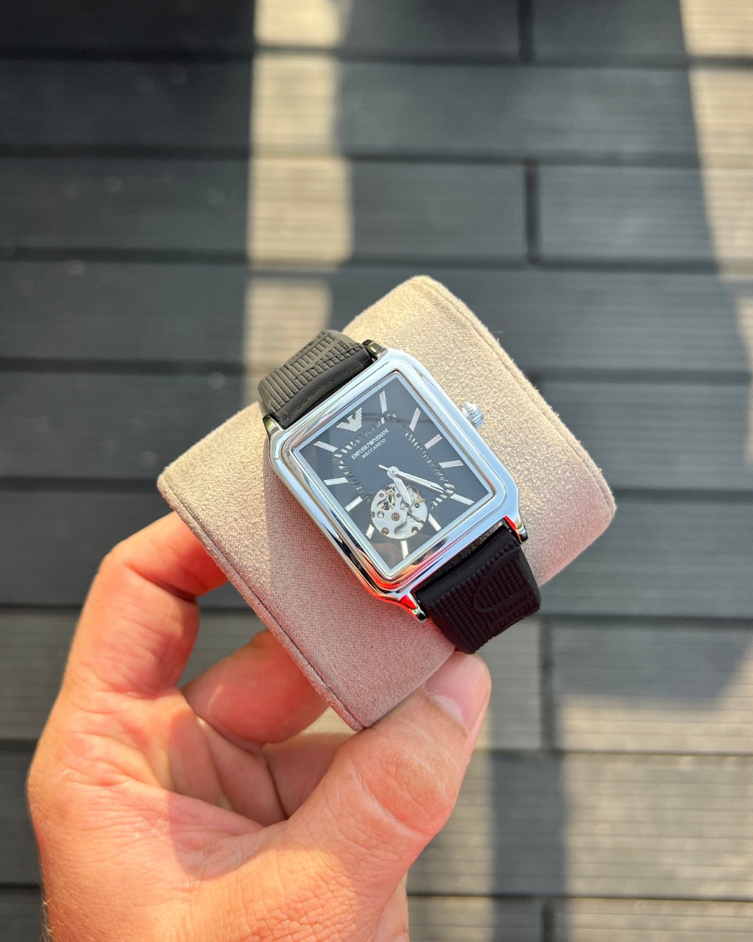 Emporio Arman_i Meccanico Automatic Black