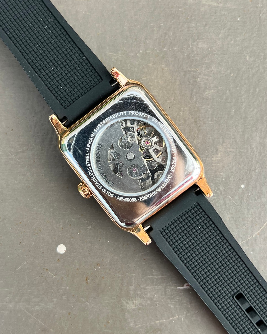 Emporio Arman_i Meccanico Automatic Copper