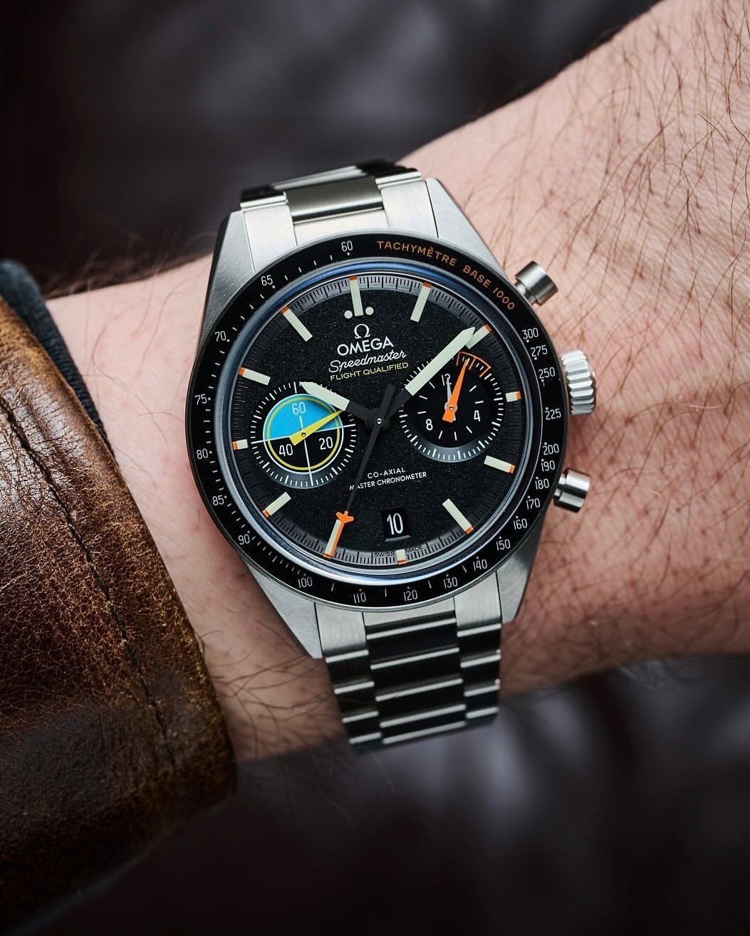 Omeg_a Speedmaster Pilot Co-Axial Master Chronometer Chronograph