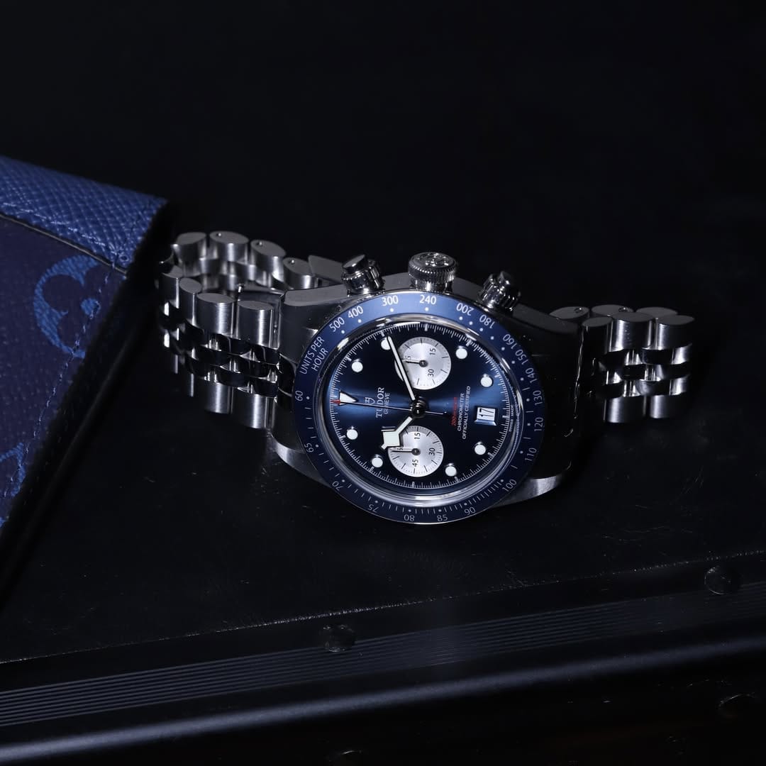 Tudo_r Black Bay Chrono Blue