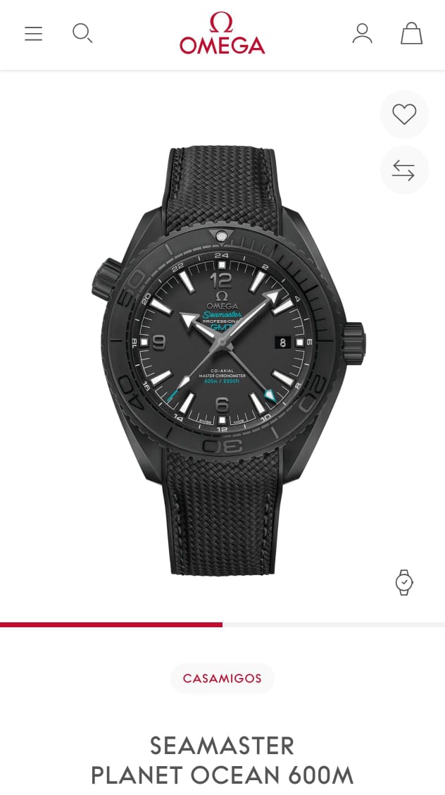 Omeg_a Seamaster Planet Ocean 600M Co-Axial Master Chronometer