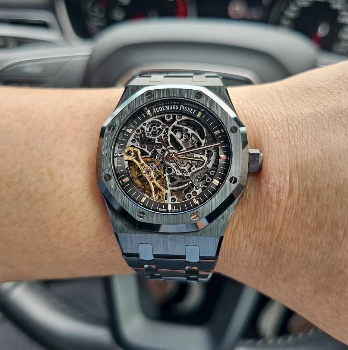 Audemars_piguet Royal Oak Skeleton Automatic Black-Black