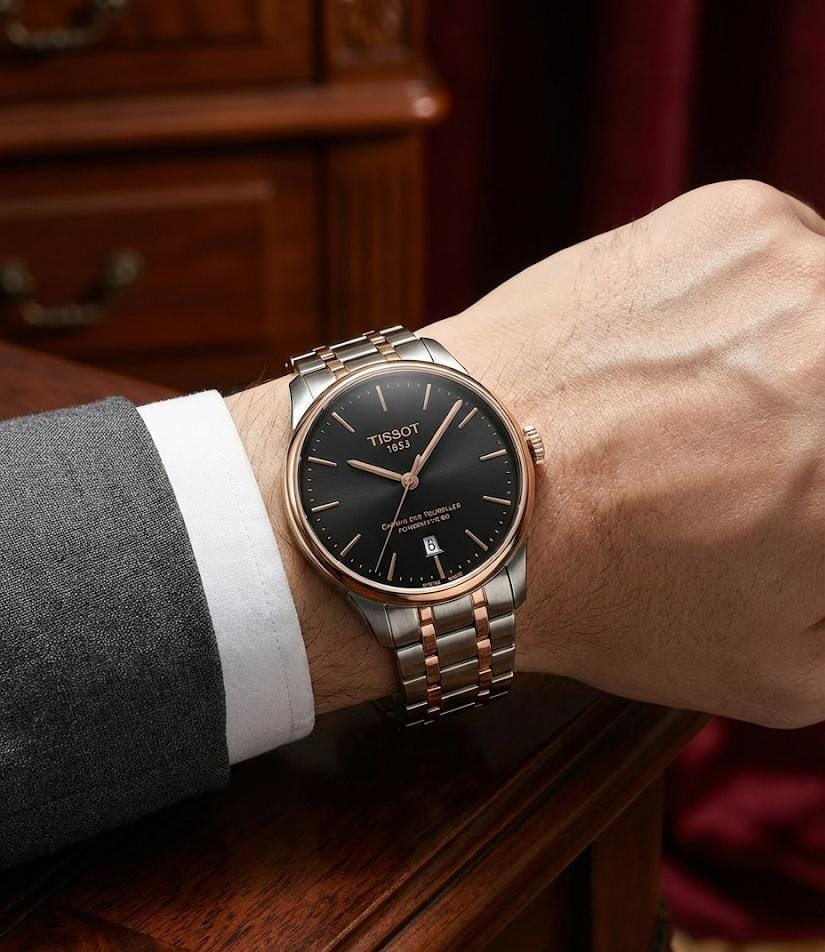 Tisso_t chemin des tourelles automatic Blue